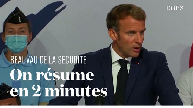 Les 7 mesures à retenir du discours d'Emmanuel Macron sur la sécurité
