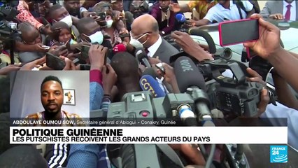 Guinée : les putschistes reçoivent les grands acteurs du pays