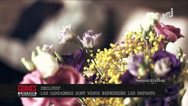 Ce midi dans Crimes sur NRJ12, les images exclusives des gendarmes débarquant à l'école des enfants de cet homme pour les prendre et les remettre à leur mère - VIDEO