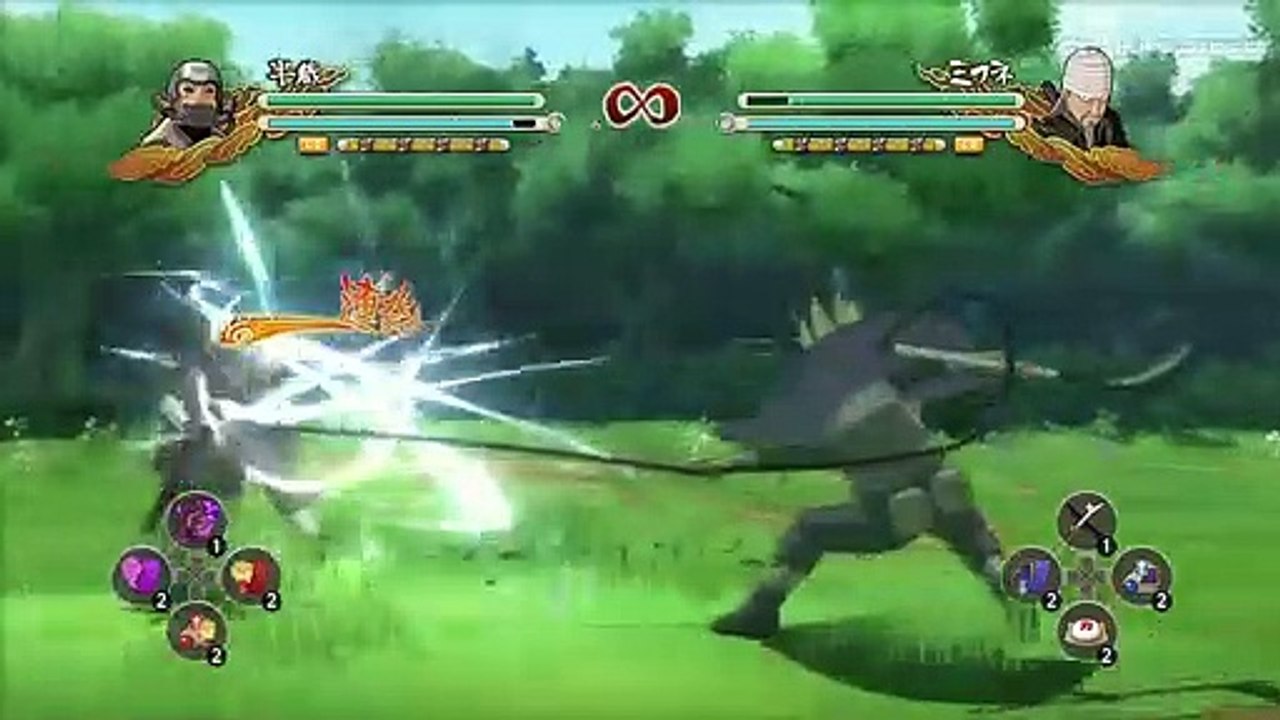 Naruto Ultimate Ninja Storm 3: Hanzo vs Mifune