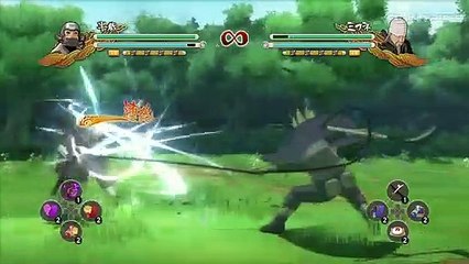 Naruto Ultimate Ninja Storm 3: Hanzo vs Mifune