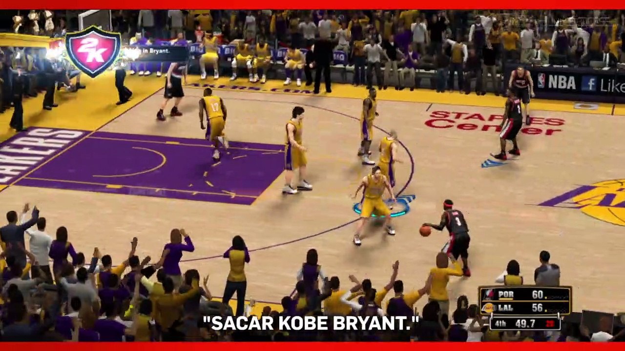 NBA 2K13: Kinect