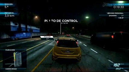 Need for Speed Most Wanted: Gameplay: Sprint Nocturno