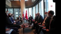 Son dakika politika: Cumhurbaşkanı Erdoğan, New York'ta yeni açılan Türkevi Binası'nda İngiltere Başbakanı Boris Johnson'ı  kabul etti