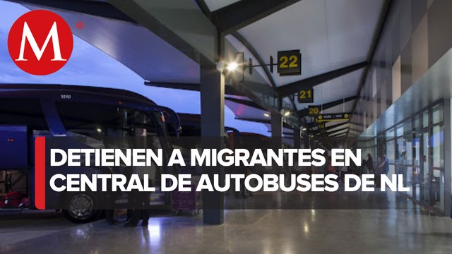 Detienen a tres haitianos en Central de Autobuses de Monterrey