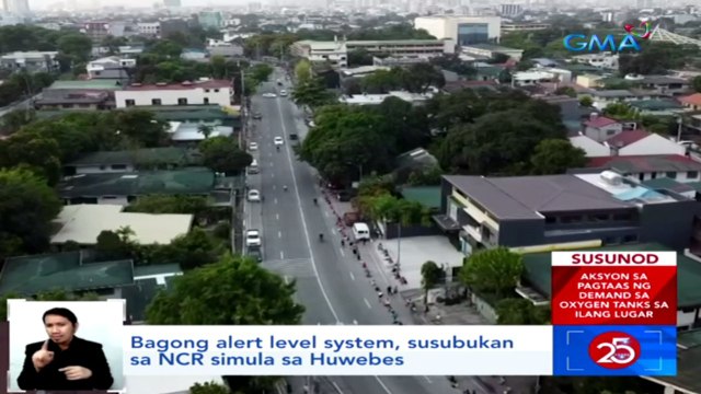 Bagong alert level system, susubukan sa NCR simula sa Huwebes | Saksi