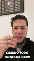 Alex Caniggia y su manifiesto en las redes a favor de su principal referente político Javier Milei