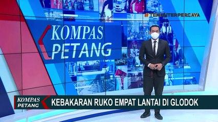 Kebakaran Ruko 4 Lantai di Glodok, Kerugian Capai Ratusan Juta