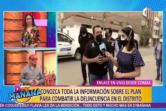 Municipio de Comas implementa novedoso plan para combatir la inseguridad ciudadana