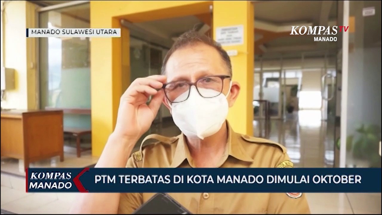 PTM Terbatas Di Kota Manado Dimulai Oktober