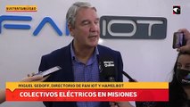 Colectivos eléctricos en Misiones