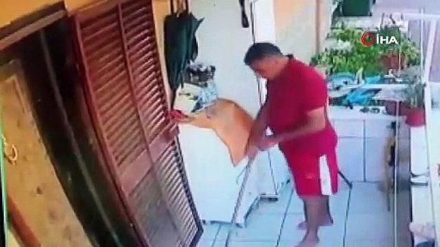 Mersin'de iltica etmek isteyen kişi kendi kapısına ırkçı söylemler yazdı