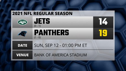 Jets @ Panthers Game Recap for SUN, SEP 12 - 01:00 PM ET