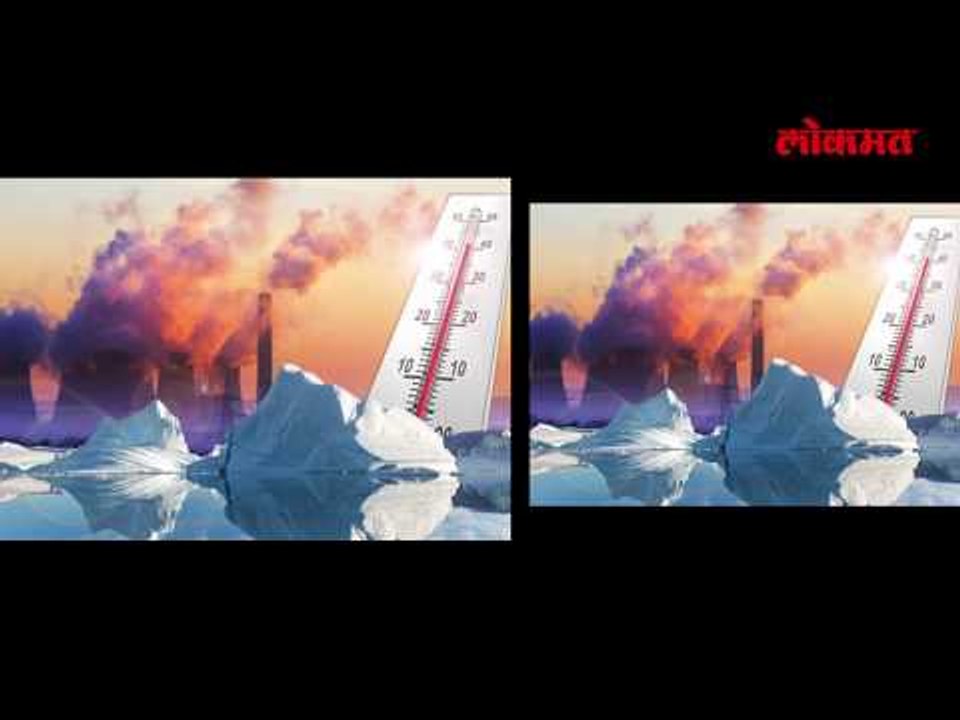 निसर्गाचा अजब महिमा । सहारा वाळवंटात पडला बर्फ | Lokmat Latest News Update | Lokmat News