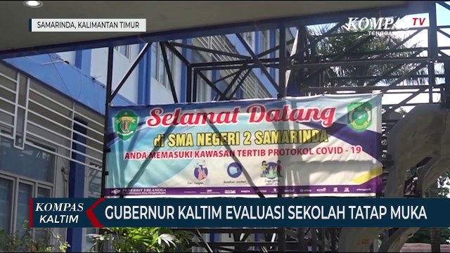 Gubernur Kaltim Evaluasi Sekolah Tatap Muka