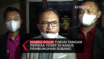 Скачать видео: Bareskrim Mabes Polri Turun Tangan Periksa Yosef di Kasus Pembunuhan Subang