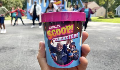 Scoop! Here It Is — Geico Turned That Tag Team Commercial Into a Real-Life Ice Cream