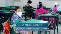 Casi 10 mil menores se contagiaron en regreso a clases presenciales: SSa