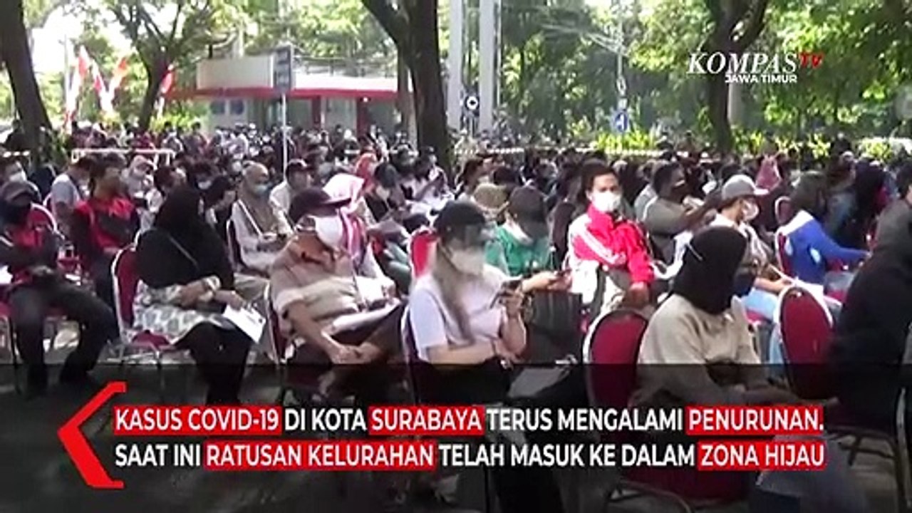 Positivity Rate Covid Surabaya Menurun