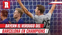 Bayern Munich sabe aprovechar las carencias del Barcelona