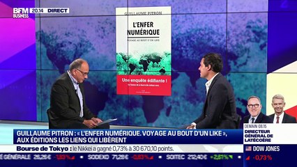 Guillaume Pitron (Journaliste et auteur) : "L'enfer numérique, voyage au bout d'un like", aux éditions Les Liens qui Libèrent - 14/09