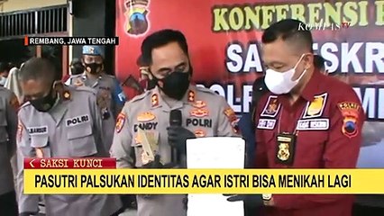 Pasutri Ditangkap Polisi Karena Membuat Identitas Palsu