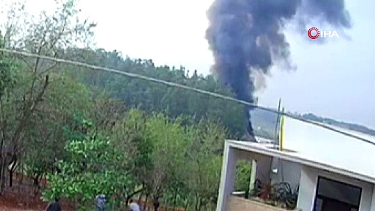 Brezilya'da uçak düştü: 7 ölü