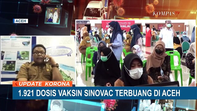 1.900 Dosis Lebih Vaksin Sinovac Terbuang Sia-sia