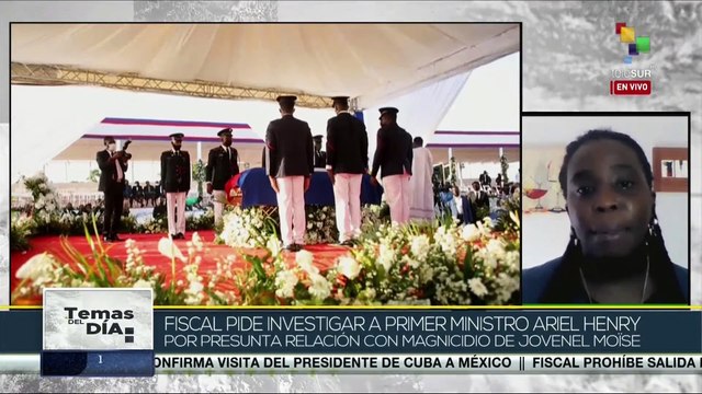 Fiscal haitiano pide investigar al primer ministro por el magnicidio del presidente Jovenel Moïse