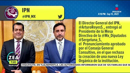 IPN rechaza nueva Ley Orgánica