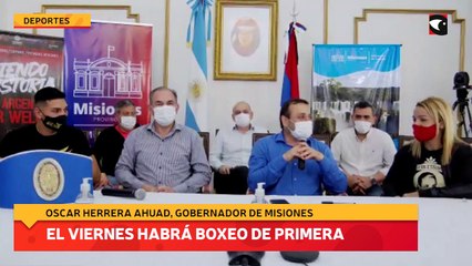 El viernes habrá boxeo de Primera:Oscar Herrera Ahuad