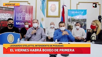 El viernes habrá boxeo de Primera: Leonardo Stelatto