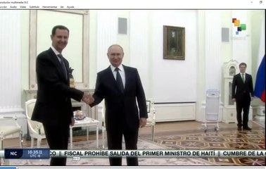 Presidente de Siria visita Moscú para las cooperaciones entre ambos países