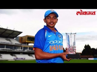 Lokmat Sport Update | Prithvi Shaw 100 नंबरची जर्सी का बरं घालत असेल ? | Lokmat Marathi News
