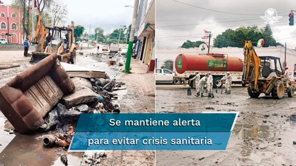 Detectan posibles casos de cólera en Tula tras inundaciones
