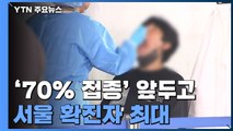 '70% 접종' 앞두고 서울 확진자 최대...어린이·임신부 독감 백신 접종 시작 / YTN