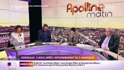 RMC chez vous : Bordeaux, 3 mois après l'effondrement de 2 immeubles - 15/09