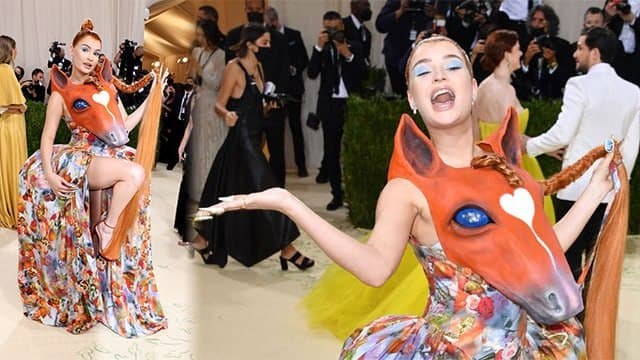 Met Gala 2021: Kim Petras के Horse Look का जमकर बना मजाक । Kim Pertas Horse Look Viral