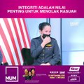 [SHORTS] Integriti adalah nilai penting untuk menolak rasuah