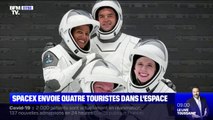 SpaceX s'apprêter à envoyer ses quatre premiers touristes dans l'espace