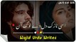 Khuda Aur Mohabbat Season 3 Ep 28 Pakistani Drama WhatsApp Status SahibZada Waqar Shayari Sad Poetry_24