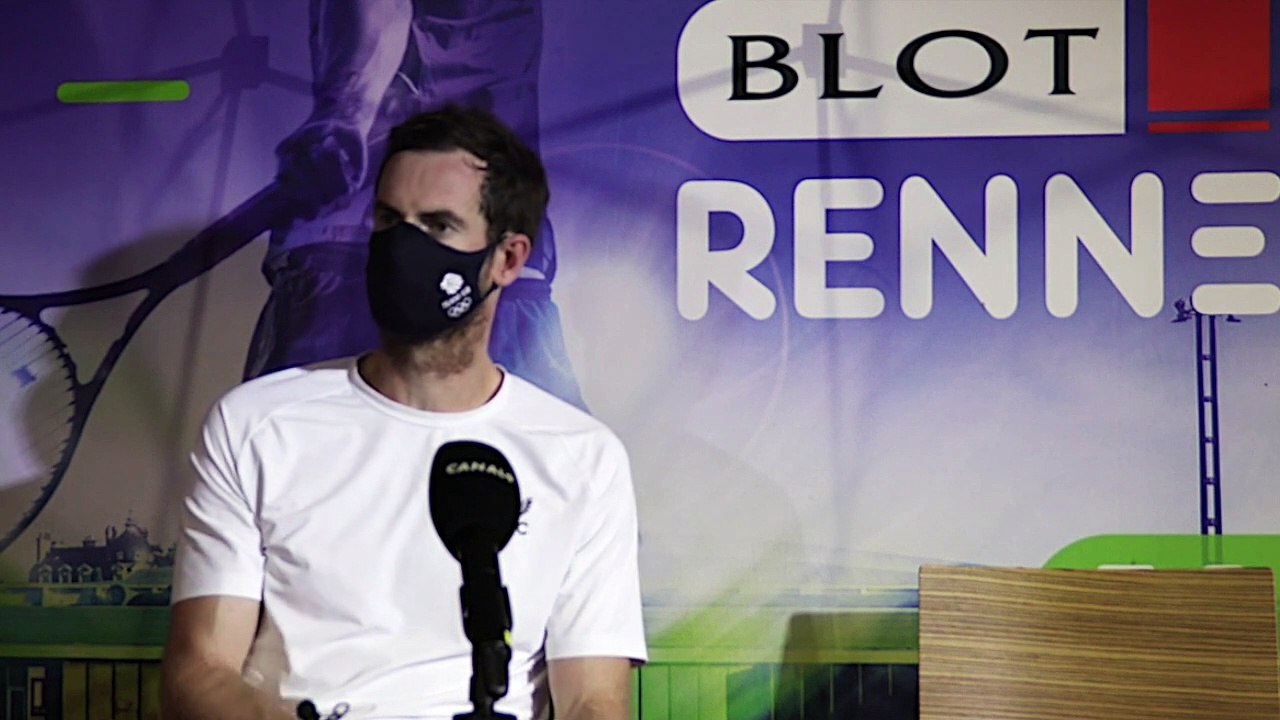 ATP - Open BLOT Rennes 2021 - Andy Murray : "I'm here to try to win the tournament and my body is feeling great right now"