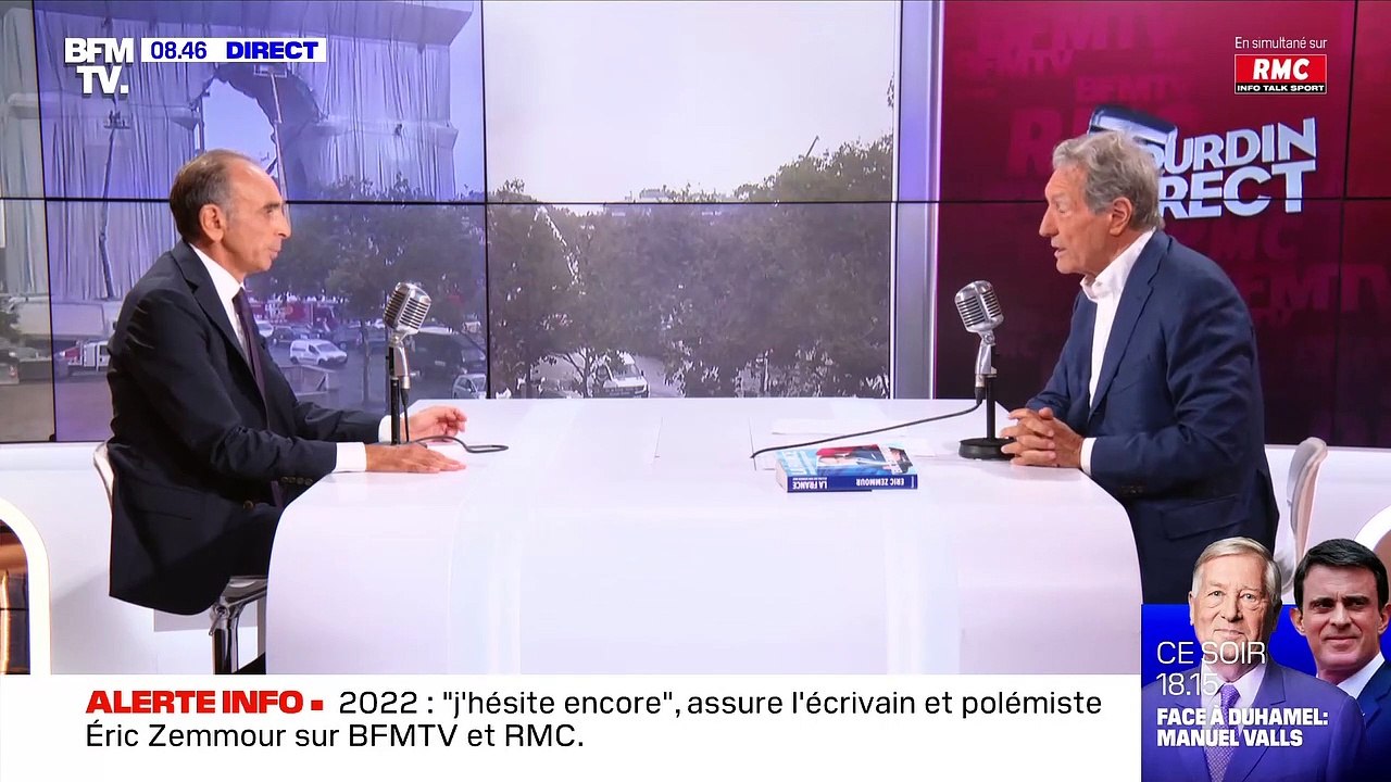 Eric Zemmour: "Je ne pense pas qu'on ait bien fait d'abolir la peine de mort. J’y suis philosophiquement favorable" - VIDEO