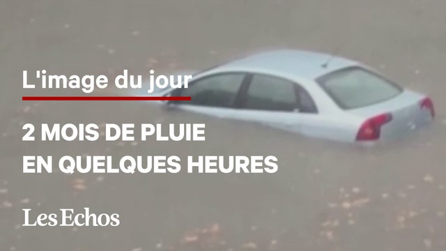 Des pluies record dans le Gard provoquées par de violents orages