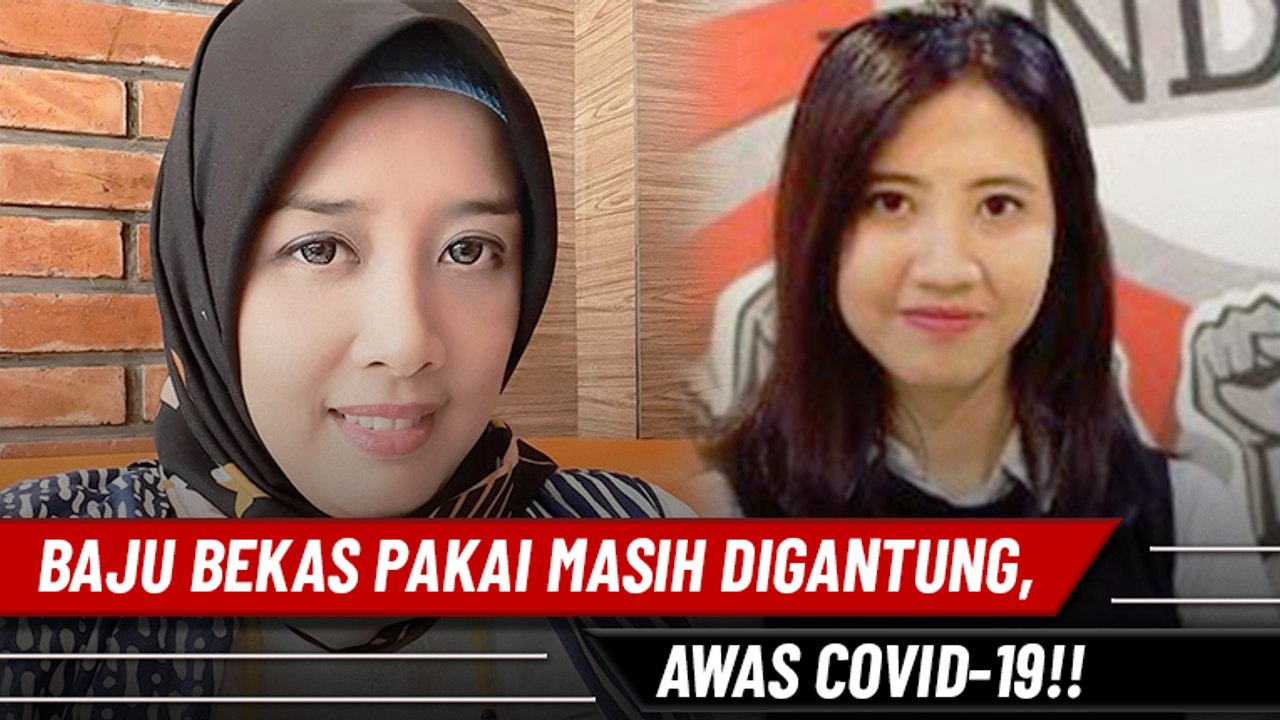 Baju Bekas Pakai Masih Digantung, Awas Covid-19!!