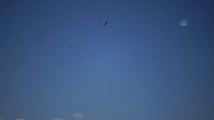 Jandarmadan okul servislerine drone destekli trafik denetimi