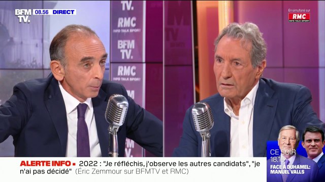 Condamné pour incitation à la haine, Eric Zemmour se dit victime de lois liberticides