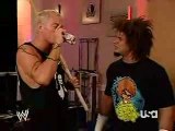 The Sandman,Carlito and Ron Simmons - Backstage Segment