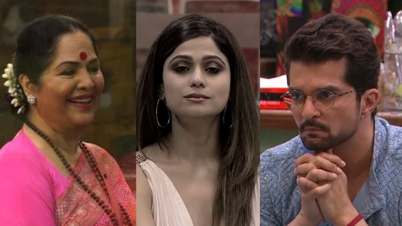 Bigg Boss OTT: Shamita Shetty की मम्मी Sunanda Shetty ने Raqesh Bapat को कहा ये | FilmiBeat