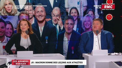 Le monde de Macron: Macron donne des leçons aux athlètes pour les JO - 15/09